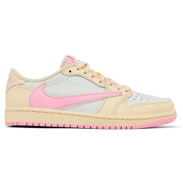 Travis Scott x Air Jordan 1 OG Muslin Shy Pink