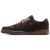 Женские кроссовки Travis Scott x Air Jordan 1 Retro Low OG SP Velvet Brown