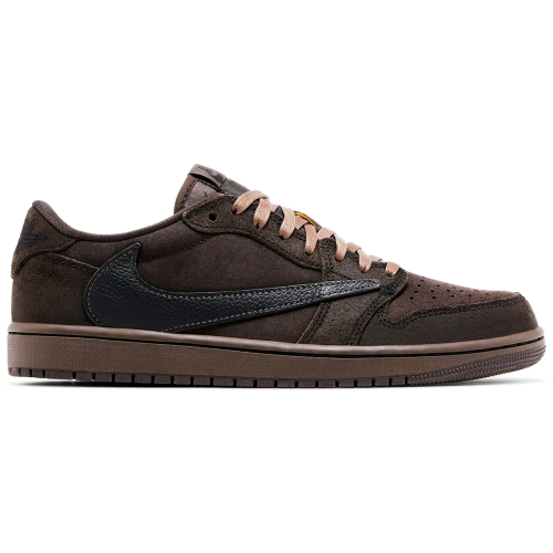 Женские кроссовки Travis Scott x Air Jordan 1 Retro Low OG SP Velvet Brown