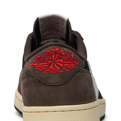 Мужские кроссовки Travis Scott x Air Jordan 1 Low Mocha