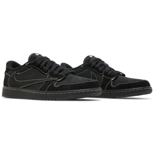 Мужские кроссовки Travis Scott x Air Jordan 1 Low OG SP Black Phantom