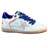 Кроссовки Golden Goose Ball Star LTD in Beige Leather with Clear Star and Blue Heel Tab
