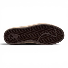 Golden Goose Ball Star in Brown Suede with Brown Leather Star
