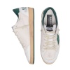 Кроссовки Golden Goose Mens Ball Star with Black Leather Star and Green Leather Heel Tab