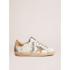 Женские кеды Golden Goose Super Star Sneakers in Gold With Gold Heel Tab