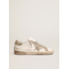 Мужские кеды Golden Goose Mens Super Star Sneakers in Grey Suede With Grey Star and Grey Heel Tab