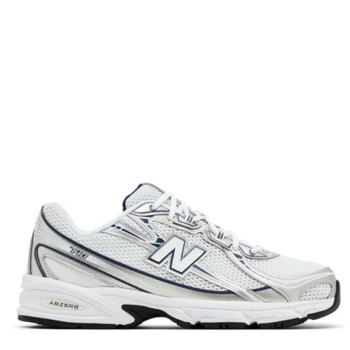 Женские кроссовки New Balance 740V2 White Navy Shadow Grey