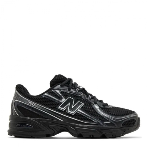 Женские кроссовки New Balance 740V2 Black Silver Metallic