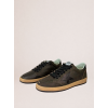 Мужские кеды Golden Goose Mens Ball Star in Dark Brown Leather With Black Star