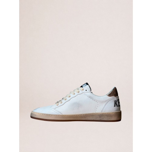 Женские кеды Golden Goose Ball Star in Black Suede With Black Star and Gold Heel Tab