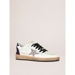 Golden Goose Ball Star Pink Glitter Hell Tab