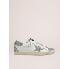 Женские кеды Golden Goose Super Star Wmns White Silver Glitters