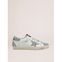 Golden Goose Super Star Wmns White Silver Glitters