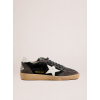 Мужские кеды Golden Goose Mens Ball Star in Grey Suede With White Star