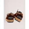 Мужские кеды Golden Goose Mens Ball Star in Brown Suede With Brown Leather Star and Heel Tab