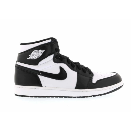 Мужские кроссовки Air Jordan 1 Retro High OG Black White 2014