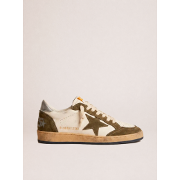 Golden Goose Ball Star Khaki Star