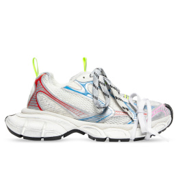 Balenciaga 3XL Sneaker Worn Out White Blue Red