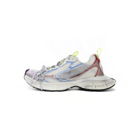 Balenciaga 3XL Sneaker Worn Out White Blue Red