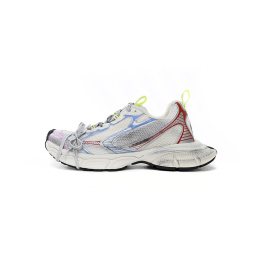 Balenciaga 3XL Sneaker Worn Out White Blue Red