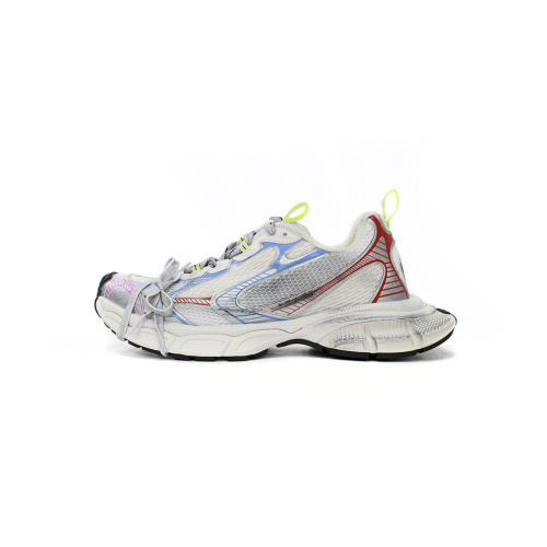 Женские кроссовки Balenciaga 3XL Sneaker Worn Out White Blue Red