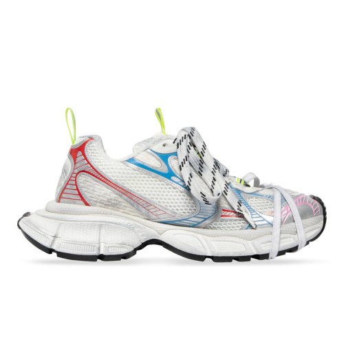 Женские кроссовки Balenciaga 3XL Sneaker Worn Out White Blue Red