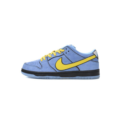 Женские кроссовки The Powerpuff Girls x Dunk Low Pro SB Bubbles