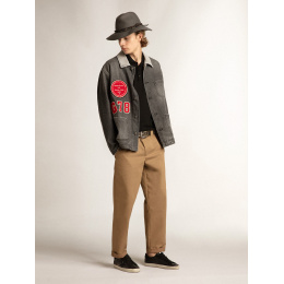 Golden Goose Mens Super Star In Black Nappa With Black Suede Star And Heel Tab