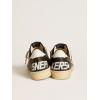 Мужские кеды Golden Goose Mens Ball Star In Black Nappa With White Leather Star And Heel Tab