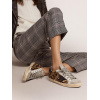 Женские кеды Golden Goose Super Star In Leopard Print Leather