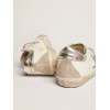 Женские кеды Golden Goose Super Star With Silver Heel Tab And Metal Stud Lettering
