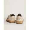 Женские кеды Golden Goose Ball Star With Leopard Print Pony Skin Star And Black Heel Tab