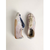 Женские кеды Golden Goose True Star In Pastel Pink Suede With Silver Star And Heel Tab