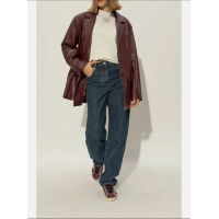 Golden Goose Super Star Suede Burgundy
