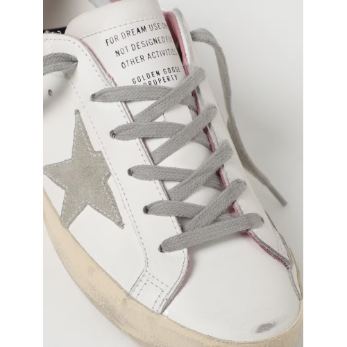 Женские кеды Golden Goose Super Star Wmns White Pink