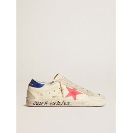 Golden Goose Super Star Suede Star And Metallic Leather Heel Tab