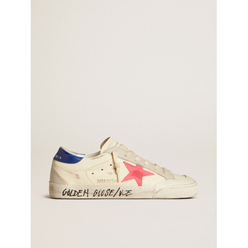 Женские кеды Golden Goose Super Star Suede Star And Metallic Leather Heel Tab