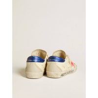 Golden Goose Super Star Suede Star And Metallic Leather Heel Tab