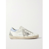 Женские кеды Golden Goose Super Star Sky Blue Heel Tab