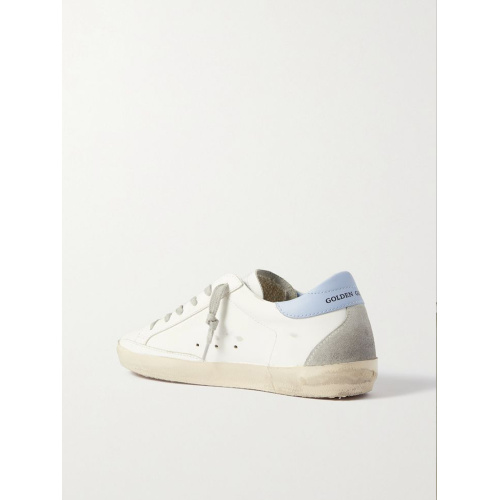 Женские кеды Golden Goose Super Star Sky Blue Heel Tab