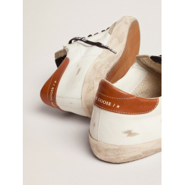 Golden Goose Super Star Olive Green Canvas Star