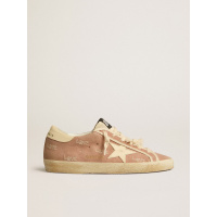 Golden Goose Super Star Suede Powder-Pink Love