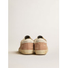 Женские кеды Golden Goose Super Star Suede Powder-Pink Love