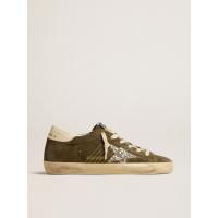 Golden Goose Super Star Suede Pistachio