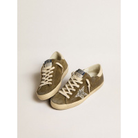 Golden Goose Super Star Suede Pistachio