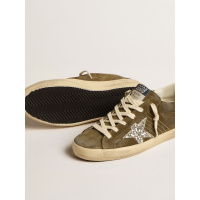 Golden Goose Super Star Suede Pistachio