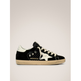 Golden Goose Super Star Suede Black