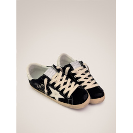 Golden Goose Super Star Suede Black