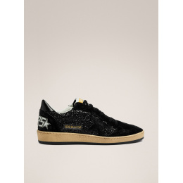 Golden Goose Ball Star Glitter Black