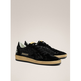 Golden Goose Ball Star Glitter Black